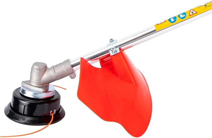 4 in 1 Weed Wacker - 52cc 2-Stroke Multi-Functional Lawn Mower Hedge Trimmer Pruners Gas Powered Brush Cutter, Handheld Weed Eater for Garden and Yard Lawn