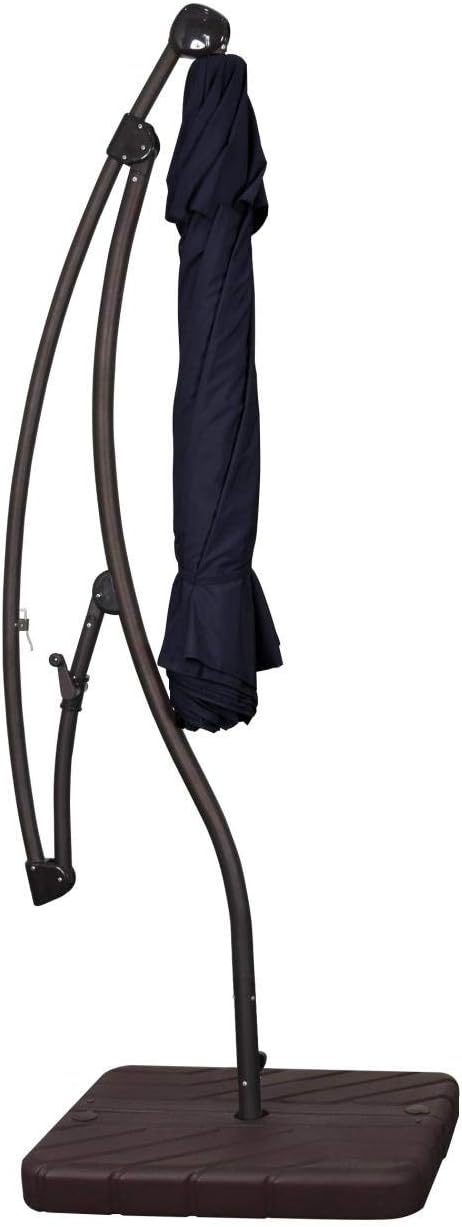 California Umbrella 9-Foot Offset Cantilever Patio Umbrella Infinite Tilt