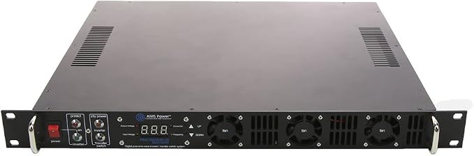 AIMS 1000W 24V Rack Mount Pure Sine Inverter to 120V, 1U (24V)