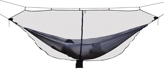 GRFIT Hanging Chair Swing Nylon Outdoor Double Hammock, Mesh Hammock, Lightweight Hammock with Net For Outdoor, Indoor, Yard, Double Wood Hammock (Color : Blu)