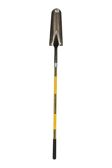 Structron-49556 Drain Spade 14 Gauge Shovel with Premium Fiberglass Handle (Various Size and Style)