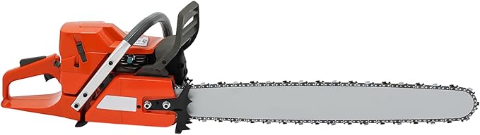 71CC Gas Chainsaw 3.9KW Petrol Chainsaw For Cutting Wood 28In Chainsaw Set Suitable For Forest Timber Garden And Farm Cutting Use