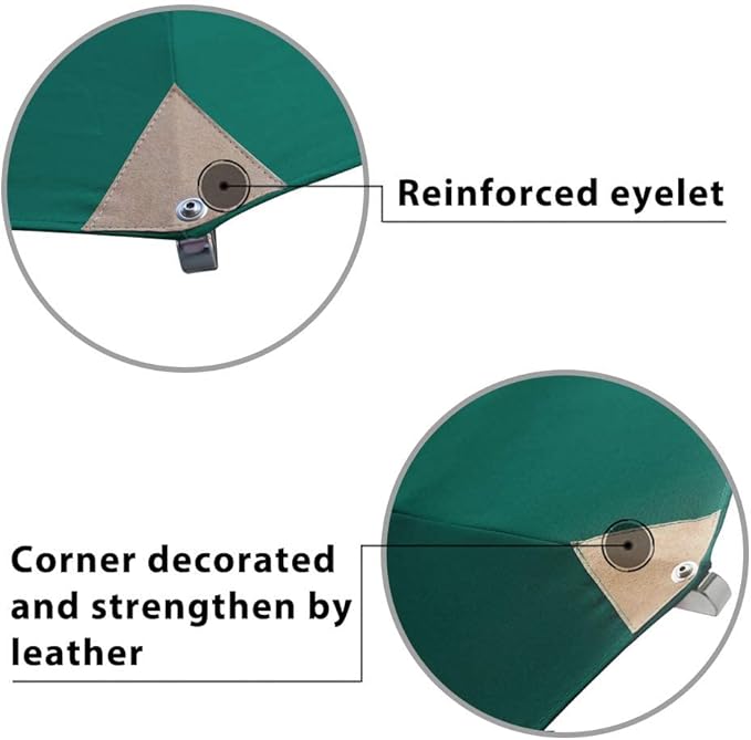 EliteShade USA 10-Year-Non-Fading 11ft 3-Tier Market Patio Umbrella, Commercial Grade Outdoor Table Umbrella with Cylinder Push-Up, Windproof & UPF 50+ UV Protection, Heavy Duty Ventilation for Garden, Deck, Pool, Backyard, Beach & Bistro, Forest Green