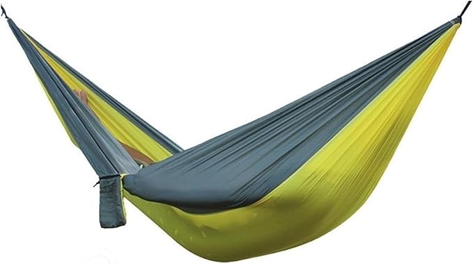 Hangmat Double Hammock 102x55 Inch Two Person Hammocks with 210T Nylon Parachute Portable Lightweight Hammock Buiten Hammock(D)