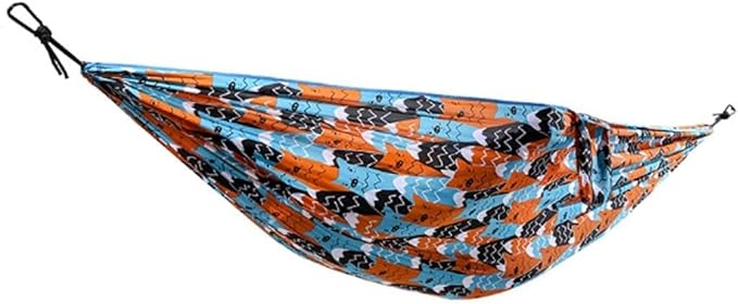 Camping Hammock Bed Garden Swing Portable Lightweight Hammocks for Outdoor Indoor 250kg Load Capacity Travel Camping Hamac Hammock Swing (Color : A)
