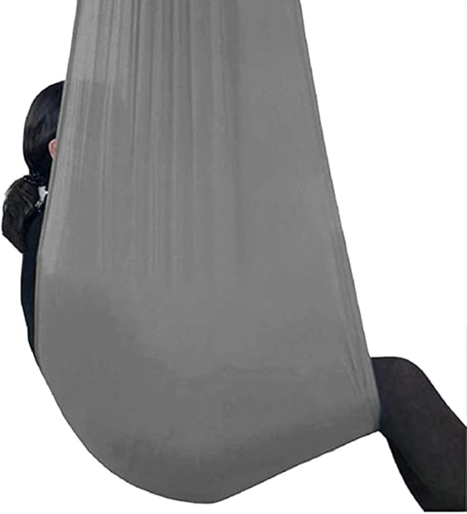 Indoor Therapy Snuggle Swing Hammocks Cuddle Hammock for Kids Child and Teens More Special Needs for Autism, ADHD, Aspergers and Sensory Integration Outdoor (Color : Gray, Size : 150 x 280 cm)