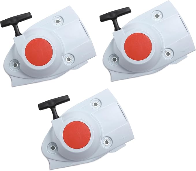 Recoil Starter for Stihl Chainsaw TS410 TS420 TS480i TS500i Concrete Cut-Off Saws, Replaces 4238-190-0300 4238-190-0404, 3 Pack
