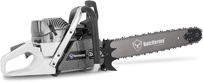 Holzfforma 71cc G372 PRO Chainsaw with 3/8".058" 20Inch 72DL Guide Bar and Saw Chain Wrap Around Handle Bar