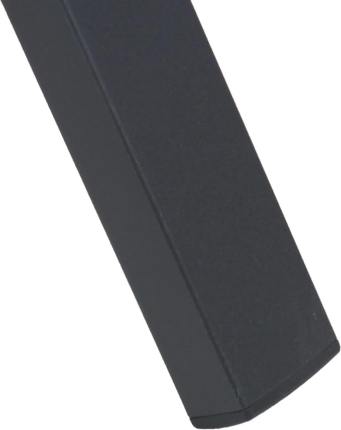 Square Patio Dining Table, 37.8 Inch, Black