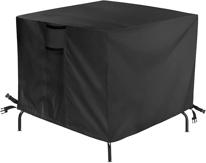 Outdoor Square Table Cover 78 Inch, Waterproof Patio Square Furniture Covers, Heavy Duty Outside Furniture Cover - 78 x 78 x 40 Inch