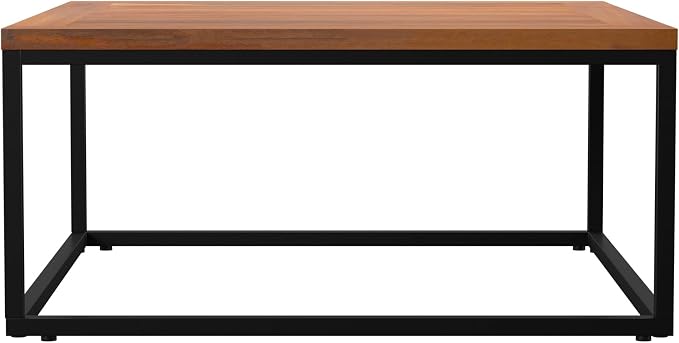 SEI Outdoor Patio Furniture - Taradale Outdoor Coffee Table - Transitional Design Natural Solid Wood - Ideal for Patio, Backyard (OD1172100)