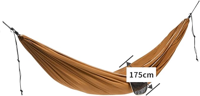 Camping Hammock, Outdoor Hammock Portable Large Hammock for Patio Yard Garden Multiples with Carrying Bag, Load Capacity Up to 200 Kg(B)