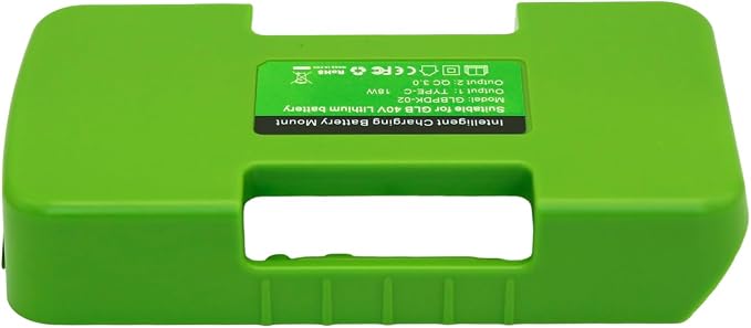 Battery Adapter Compatible with Greenworks 40V Batteries Power Inverter with USB and Type C Port Charge for Phone Bluetooth Headphones Smartwatch