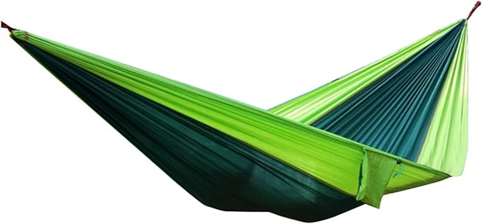 Camping Hammock, Portable Camping Hammock with Straps and Carabiner, Lightweight Parachute Hammocks Camping Accessories(A)