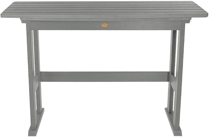 highwood Lehigh Counter Height Balcony Table, Coastal Teak