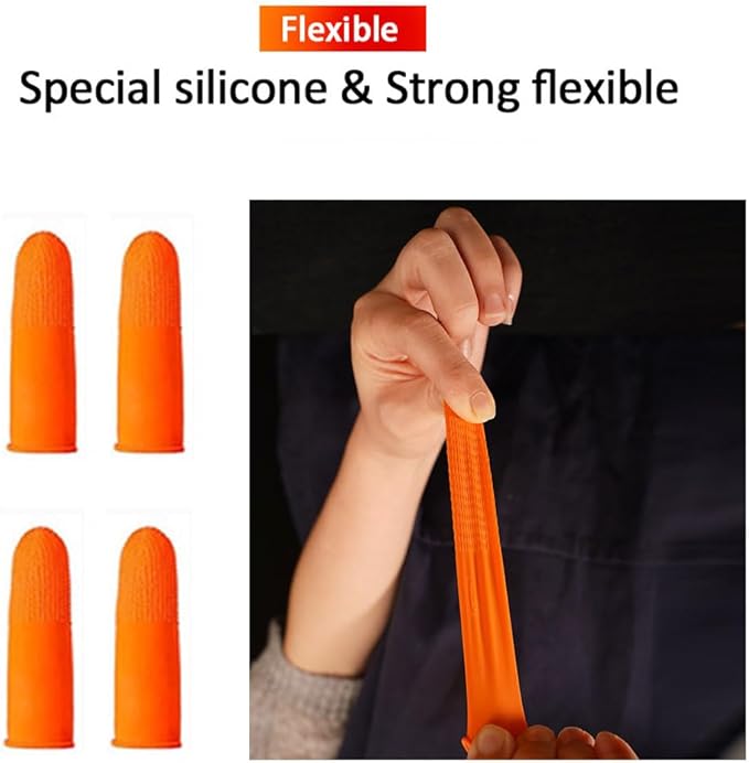 12 Pcs Silicone Thumb Knife Gardening Tool Set for Harvesting, Thumb Cutter for Finger Protection, Plant Fruit Picking, Trimming (15° Blade)