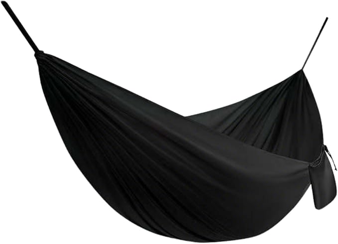 Foldable Portable Hammock for Travel and Outdoor Activities, Breathable Fabric Hanging Hammock with Adjustable Rope, Perfect for Camping, Garden, Patio, Beach Or Hiking Trips
