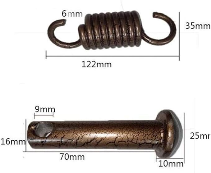 Hammock Chair Ultimate Hanging Kit-500 LB Capacity Hammock Spring and Plug for Hanging Basket Chairs Hammock and Porch Swings