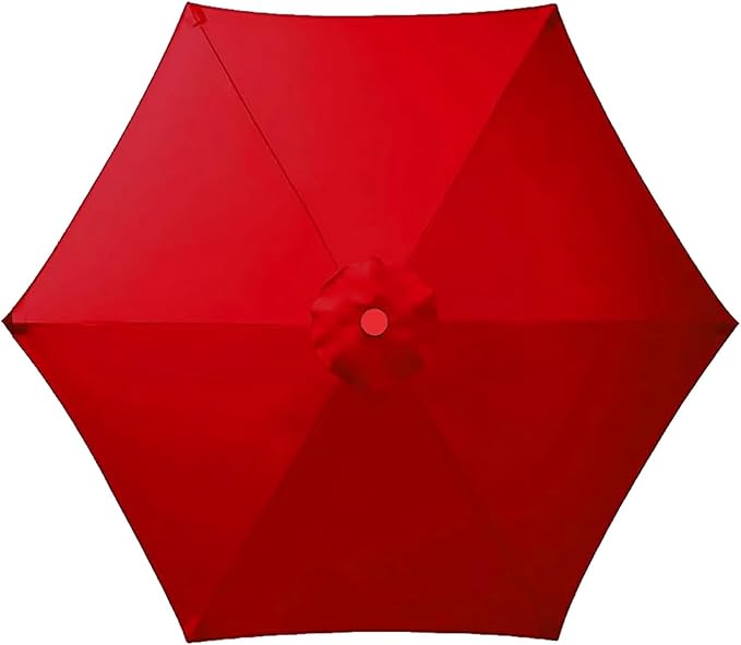 Patio Umbrella Replacement Canopy for 6/8 Ribs, Waterproof Outdoor Market Table Parasol Cover, 6.6ft 9 ft 10ft 13ft Umbrella Replacement Top Cover, Canopy Only