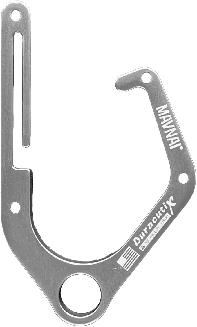 DuracutiX Aluminum Hook For Tree Climber Compatible with Shembiner XL, Quick and Easy One-Hand Removal and Installation of Chainsaws and Tools Inside The Hook, Not Easy Fall Off in Any Position