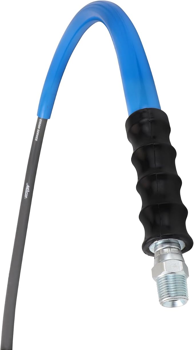 3/8" x 50' All-In-One Pressure Washer Dual-Arm Hose Reel (single wire-braided hose) - 4,000 PSI