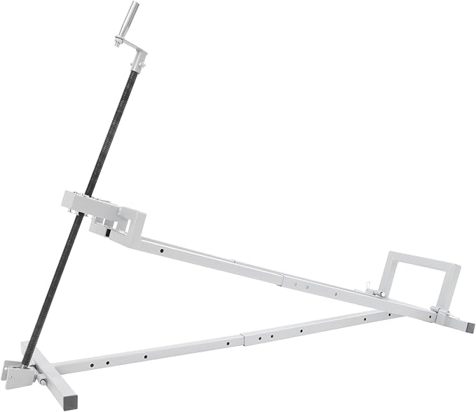 Lawn Mower Lift, 29 Inch Lawn Mower Lift Tool Adjustable Movable Lawn Mower Lift Solid Carbon Steel Lawnmower Lifting Machine for Riding Lawn Mower, Zero Turn Lawn Mowers (Regular Gray)