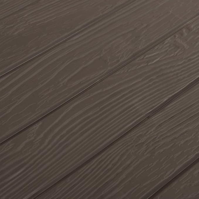 Deck Box Large Outdoor Storage for Patio Furniture, PP Garden Tools, Pool Supplies,Outdoor Backyard Patio Storage Deck Box Container, Brown 30.7"x17.3"x21.7"