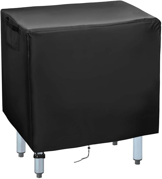 Outdoor Prep Table Cover, 24 Inch Waterproof Stainless Steel Prep Cart Table Cover, Patio kitchen Grill Bbq Food Prep Table Cover - 24 x 18 x 34 Inch