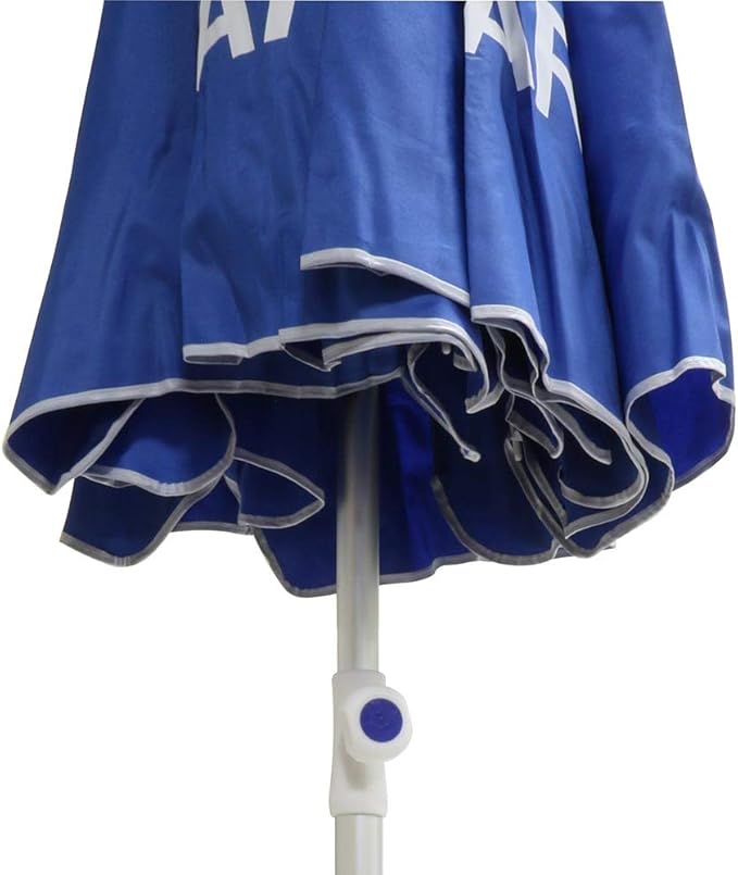 Lifeguard Umbrella - Nylon - 6-1/2 Foot Diameter - Blue