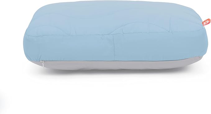 Grand Trunk Siesta Hammock Pillow | Lightweight & Ultra-Soft Camping Pillow with Adjustable Strap | 40D Nylon Diamond Ripstop | Integrated Stuff Sack | Storm