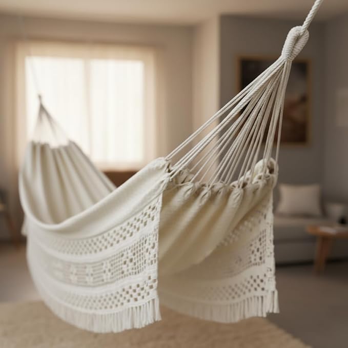 Special Oyster Double Hammock - Handcrafted in Brazil (Bege)