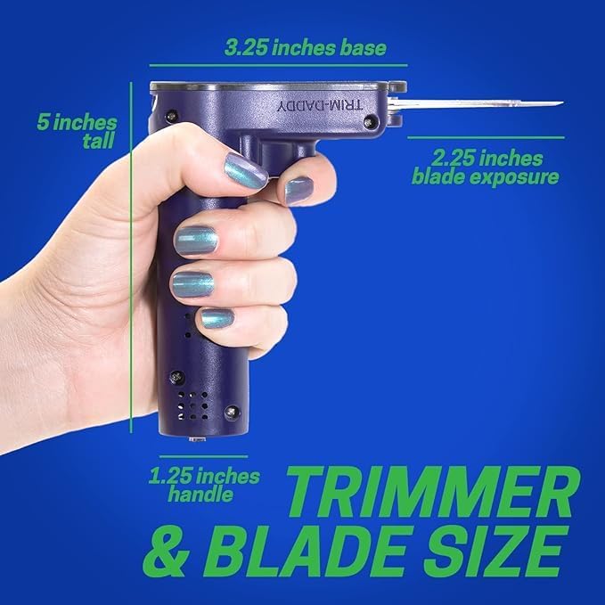 3BASE Trimmer with Single King Slim Blade -Wet Trimmer