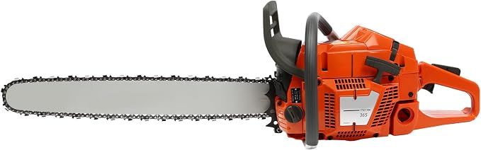 24inch Gas Chain Saw, 4.56HP 65CC 2-Stroke Gasoline Powered Chainsaw, Air Cooled Top Handle Gas Chainsaw Pull Start Petrol Chain Saw with Air Purification System for Wood Cutting, Trees