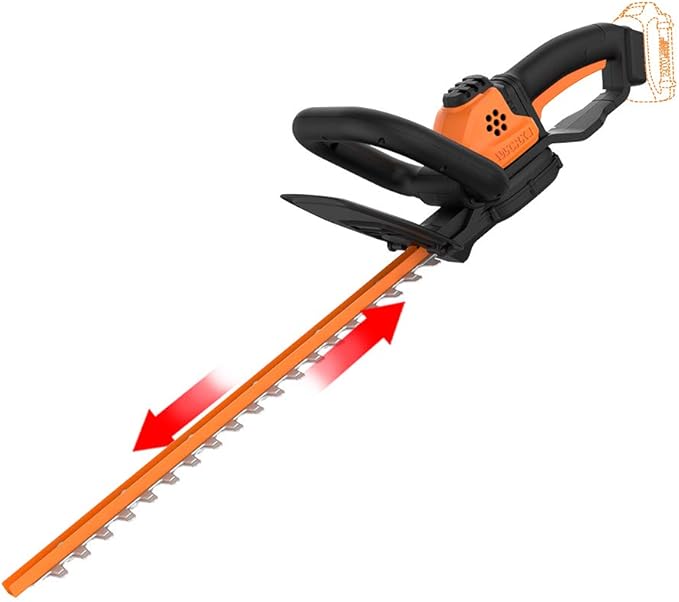Worx GT Revolution 20V 12" String Trimmer/Edger/Mini-Mower (WG170.2) and WORX 20V 22" Cordless Hedge Trimmer (WG261.9)