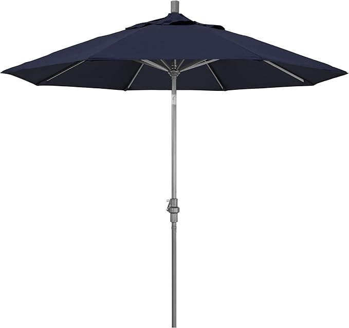 California Umbrella Crank Lift, Collar Tilt, Aluminum Pole