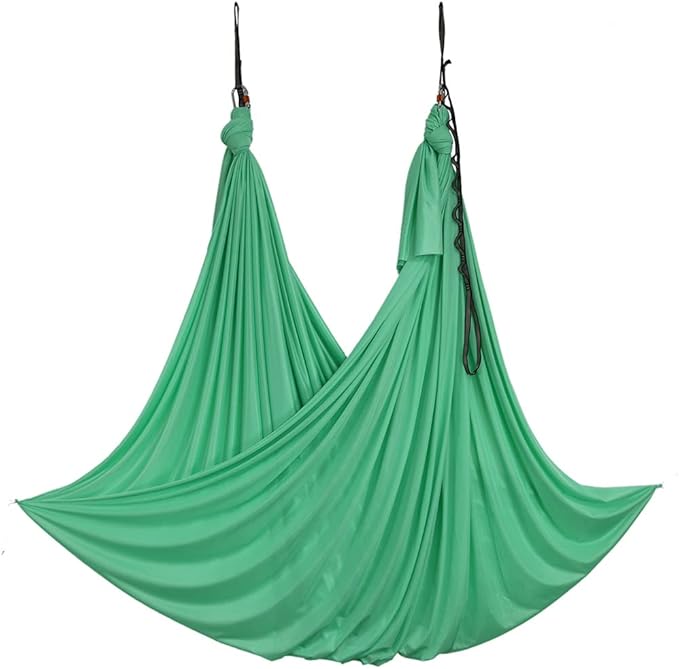 Deluxe Pilates & Yoga Flying Swing Aerial Hammock - Silk Fabric (5mx2.8m)