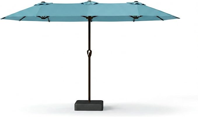15FT Large Patio Umbrella with Base Included