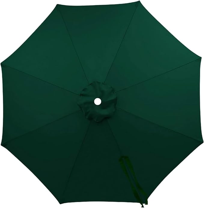 Patio Umbrella Replacement Canopy for 6/8 Ribs, Waterproof Outdoor Market Table Parasol Cover, 6.6ft 9 ft 10ft 13ft Umbrella Replacement Top Cover, Canopy Only