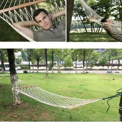 Thxbye Portable Outdoor Camping Hammock Hanging Bed Sleeping Swing Bed Patio Spreader