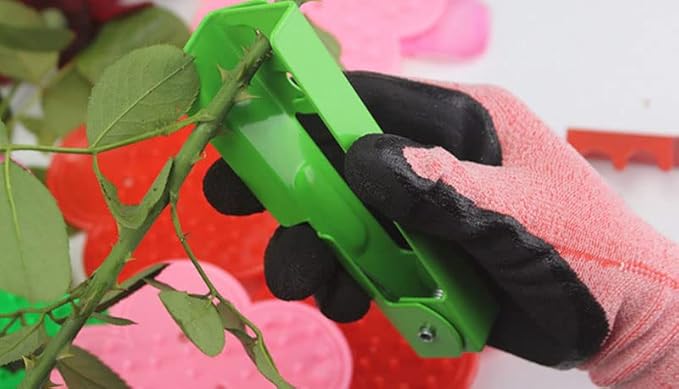 3 pcs Professional Rose Stripper Garden Hand Tool Sets Thorn Remover Tool Kit Thorn and Leaf Stripping Tool Garden Glove