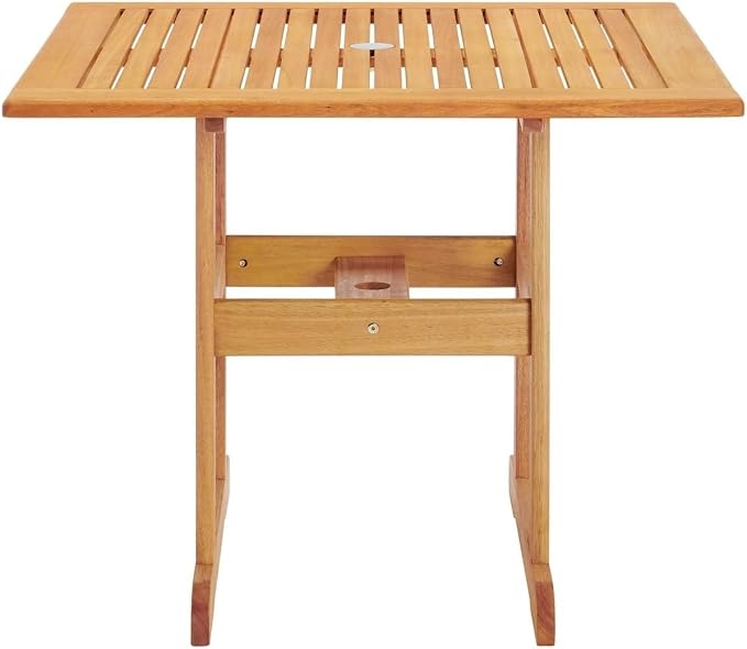 Modway EEI-3674-NAT Hatteras Dining Table, Natural