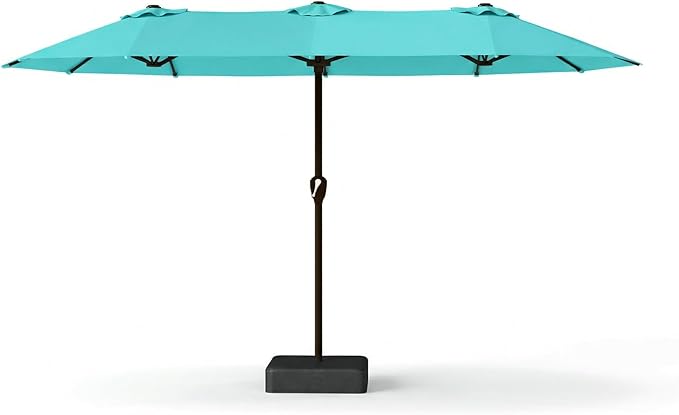 15FT Large Patio Umbrella with Base Included