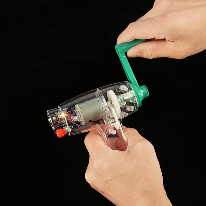Hand Crank Generator, Generator Hand Crank Driven Electricity Generator Mechanical Emergency Power Supply
