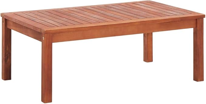 4 Piece Patio Lounge Set,Conversation Patio Furniture Seating Set Outdoor Table and Chairs for The Patio, Deck, Front Porch, Poolside or Balcony Solid Acacia Wood
