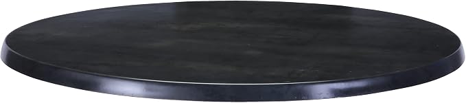Holland Bar Stool Co. OD30RBlkStl 30" Diameter Black Steel, Season EnduroTop Indoor/Outdoor Table Top