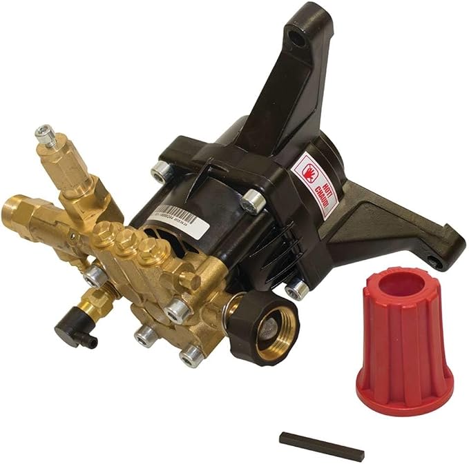 Rareelectrical OEM Grade Washer Compatible with Honda Gcv160 Gcv190 Craftsman Excell Subaru 3000 Psi Vertical Pressure Pump 2.3 Gpm Brass Head Thermal Valve Detergent Suction Device 6.5 Hp RPM