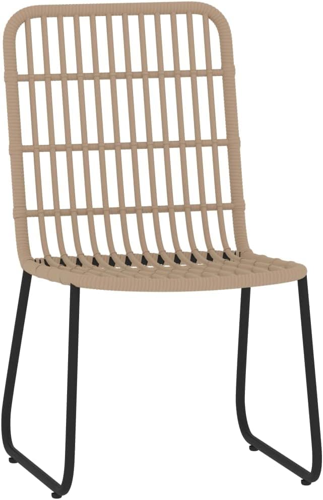 Backyard Furniture Patio Conversation Sets Outdoor Seating 5 Piece Patio Dining Set Oak Suitable for Swimming Pool, Courtyard, Garden