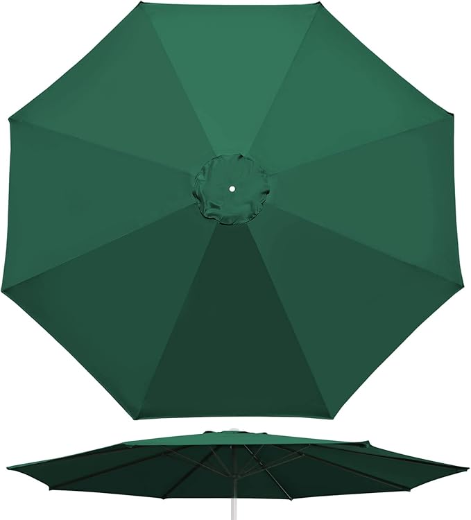 YardGrow 11.5ft 8 Ribs Umbrella Canopy Replacement for Patio Umbrella, Frame NOT Included, Umbrella Replacement Canopy ONLY