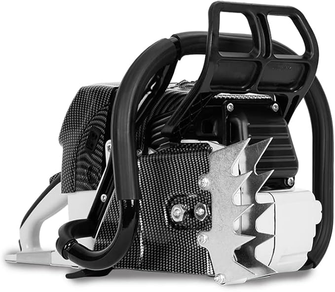 Holzfforma 92CC G660 PRO Gasoline Chain Saw Power Head with 28 Inch 3/8" .063" 92DL Guide Bar and Saw Chain Wrap Around Handle Bar Stronger Sprocket Cover