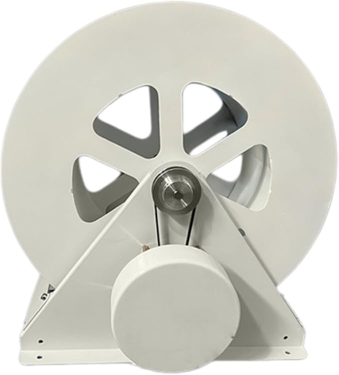 50W/100W Water Wheel Generator - Durable Steel Hydro Turbine With 3:1 Torque Pulley - 1V-35V Charging For Outdoor Garden & Off-Grid(100W)
